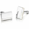 Smith Engraved Cufflinks - Pearl