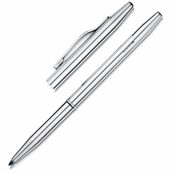 Ladies-Slimline-Silver-Pen-Without-Cap