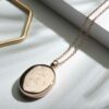 Mummy Rose Gold Locket