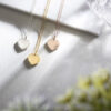 3 little heart lockets