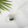 Small silver heart locket