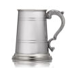 engraved scroll handle tankard