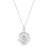 engraved st christophers necklace