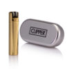 clipper box with gold lighter