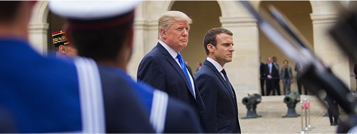 Trump and macron personalised gifts