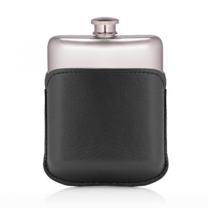 hip-flask-black-leather-pouch-on