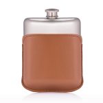 hip-flask-brown-leather-pouch-on