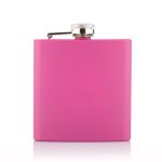 Pink-Hip-Flask-Personalised-Blank