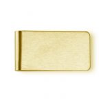 Brushed-Brass-Personalised-money-clip-engrave