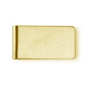 Brushed-Brass-Personalised-money-clip-engrave