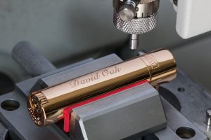 personalised-clipper-lighter-being-engraved