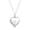 Diamond-personalised-locket-silver