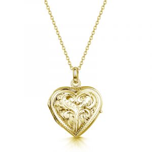 Full-heart-scroll-locket-gold