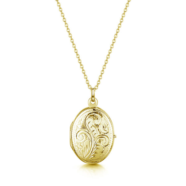 Small-scroll-oval-locket-gold