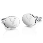 custom-cufflinks-stag-head-text