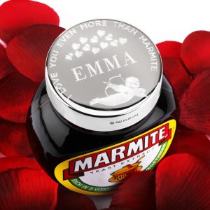 Personalised-Valentines-Marmite-Lid-on-roses