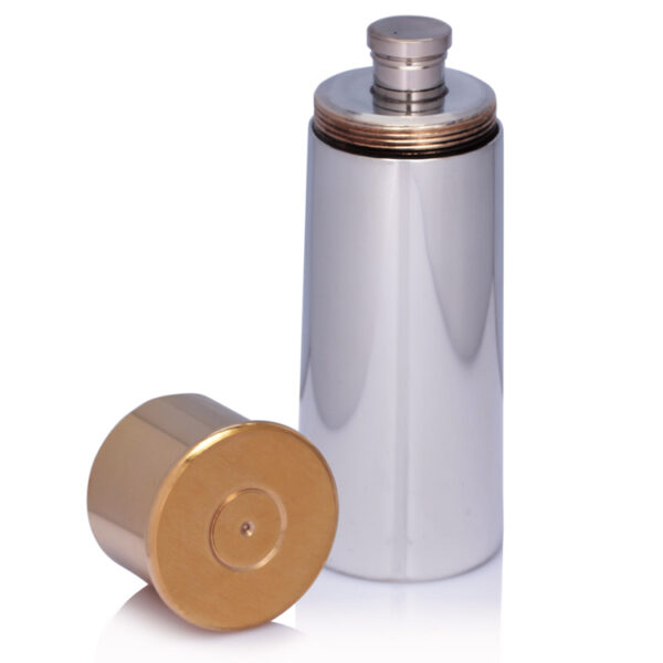 Personalised-Gun-Cartridge-Hip-Flask-Cap-Off