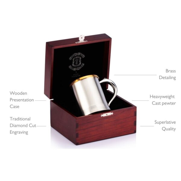 Crown and Rose Presentation Tankard