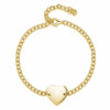 heart-chain-personalised-bracelet-gold