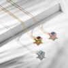 Swarovski birthstone star necklace