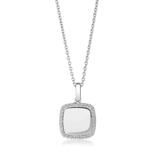 square-stone-set-silver-personalised-necklace