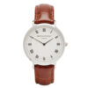 Mr-Beaumont-personalised-retro-watch-brown-silver