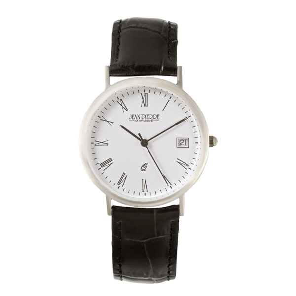 mens-silver-round-engraved-watch