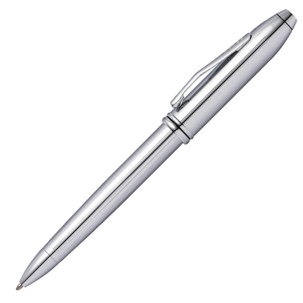 lustrous chrome ballpoint pen