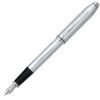 lustrous chrome fountain pen full