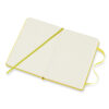 Small-notebook-lemon-green-open