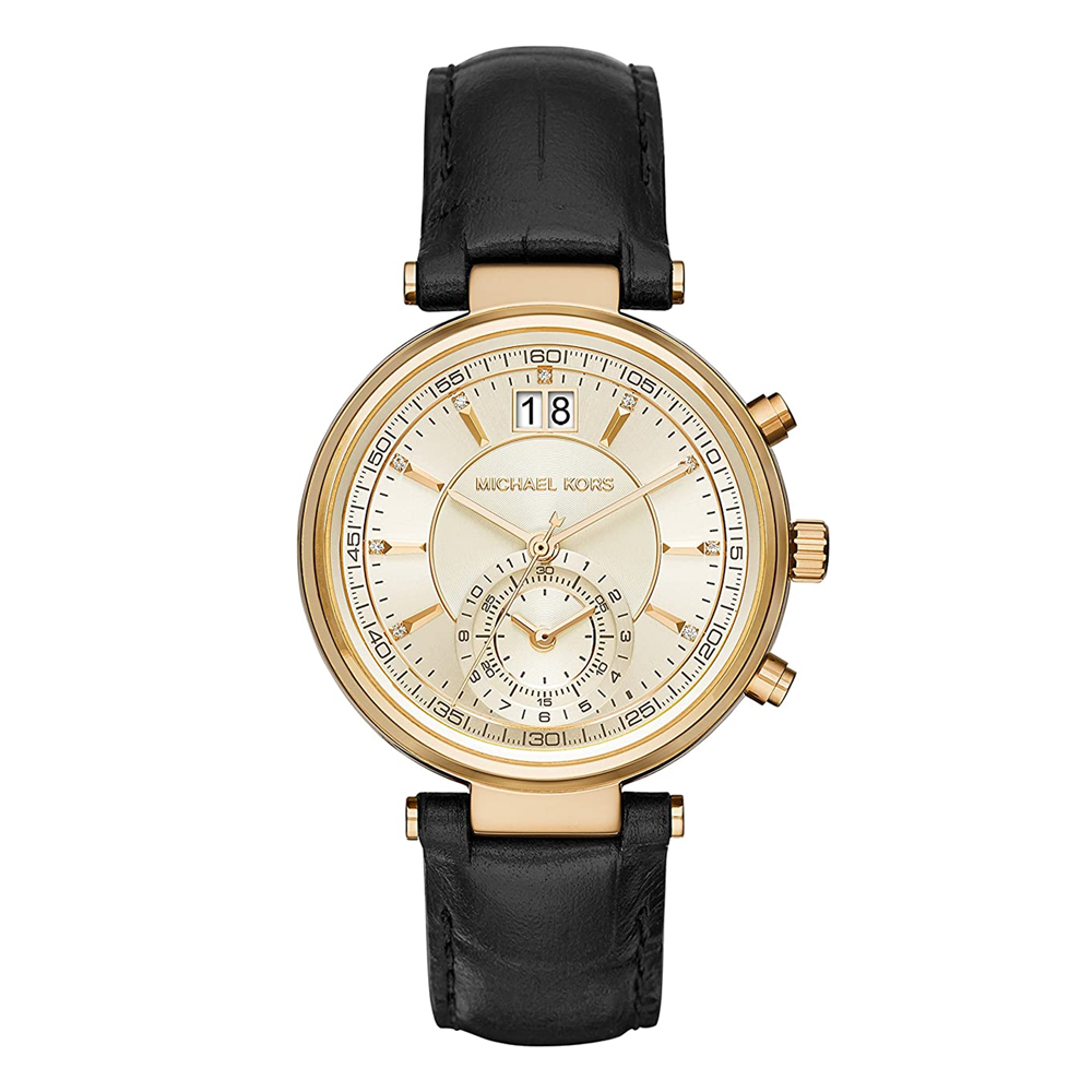 Ladies Michael Kors Date Chronograph Watch | Engravers Guild