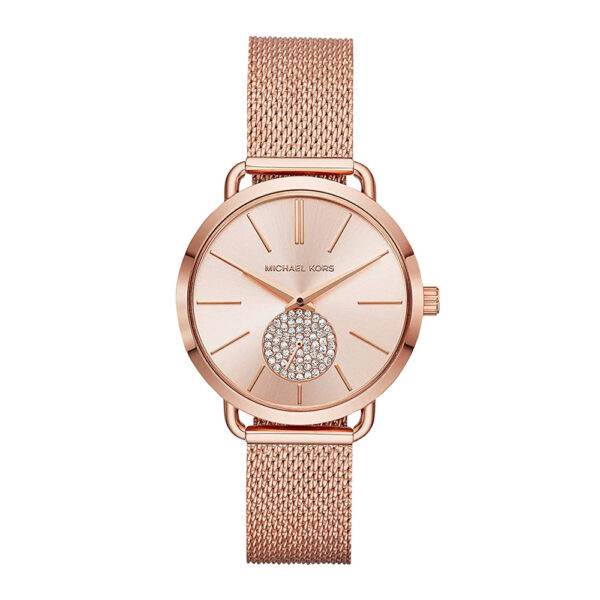 Michael-Kors-watch-ladies-rose-gold-mesh