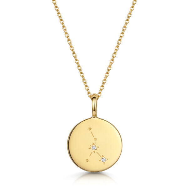 Personalised-Constellation-Necklace-cancer-gold