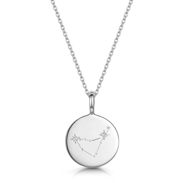 Personalised-Constellation-Necklace-capricorn-silver