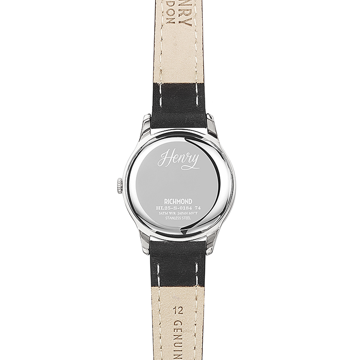 Slim Ladies Engraved Watch Leather Strap Engravers Guild