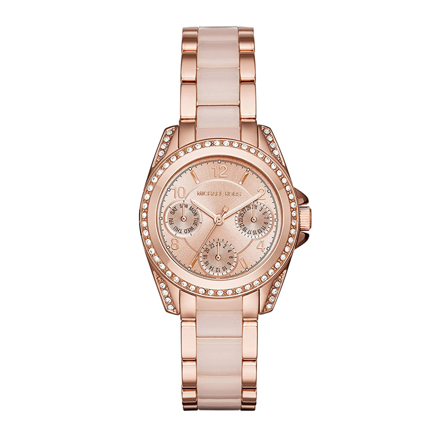 Mua Set Đồng Hồ Nữ Michael Kors MK Lauryn Quartz Crystal Rose Goldtone Ladies  Watch And Bracelet Set MK1038 Màu Vàng Hồng  Michael Kors  Mua tại Vua  Hàng Hiệu h057277