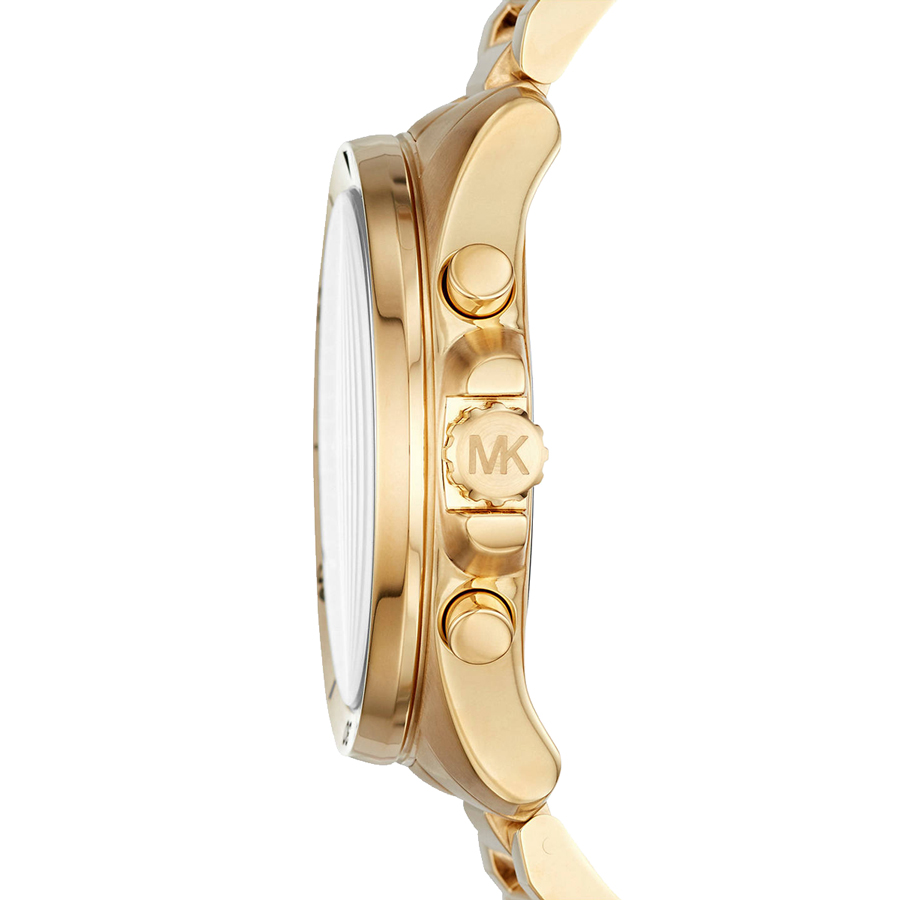 Michael Kors Oversized Gold and Black Watch | Engravers Guild