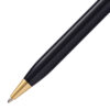 black ballpoint pen nib