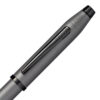 gray rollerball engraved pen cap