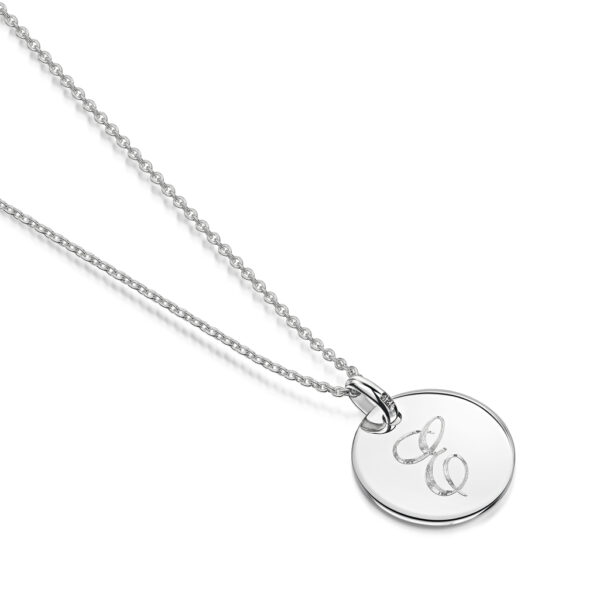 Initial-Necklace-flat-silver-E