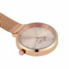 annie apple nurse watch rose mesh flat