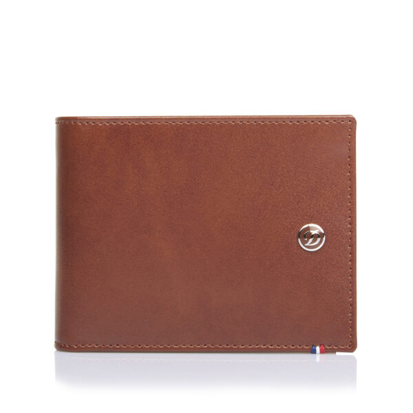 Dupont-Brown-Wallet-Leather