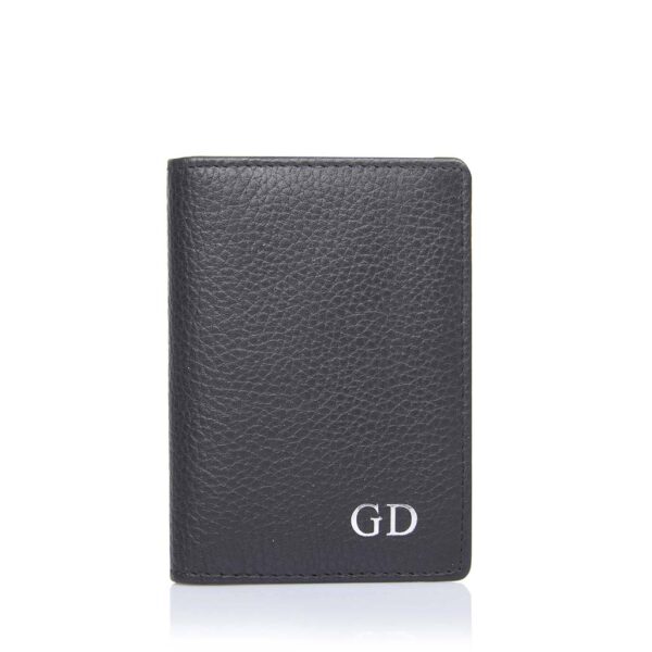 Dents-Small- Black-Pebble-Bi-Fold-Card-Holder