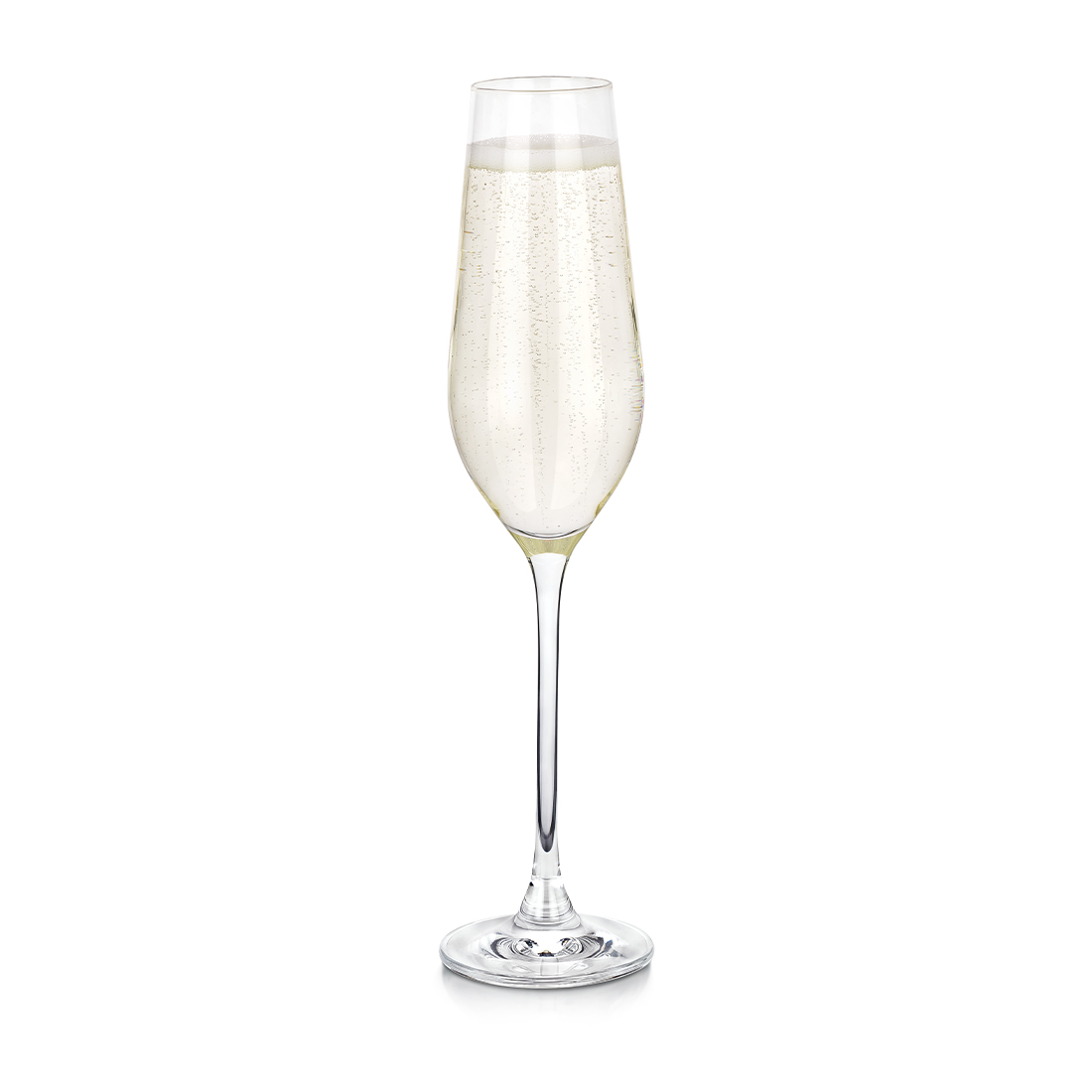 Personalised Aura Crystalite Champagne Glass Engravers Guild