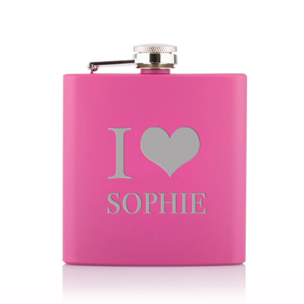 valentines-pink-hip-flask-love-engraved