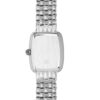 Rectangular solid silver Jean Pierre Watch