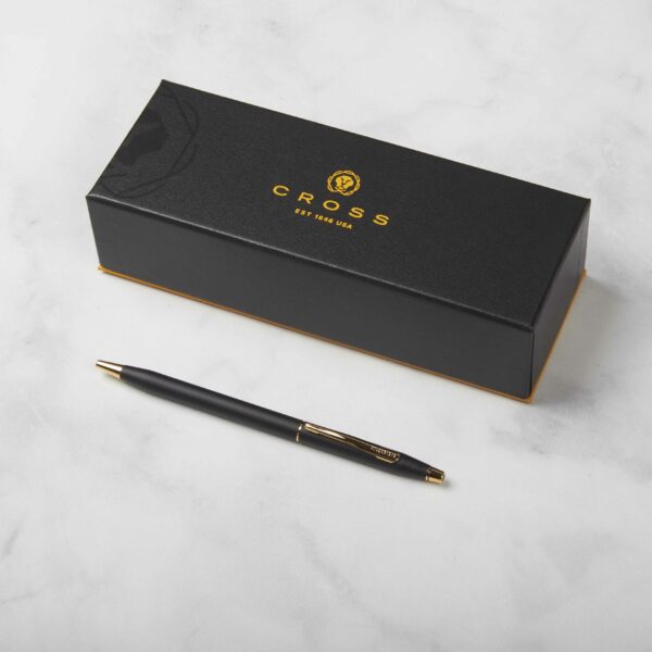 Cross Classic Black 2502 Pen Flat Lay