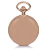 back of Entino rose gold pocket watch