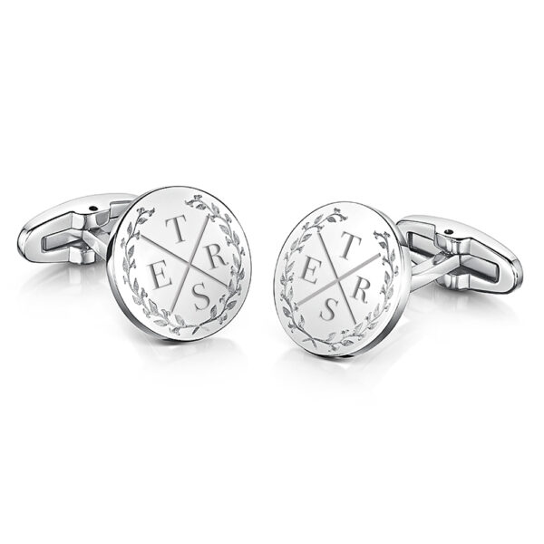 family-initial-cufflinks