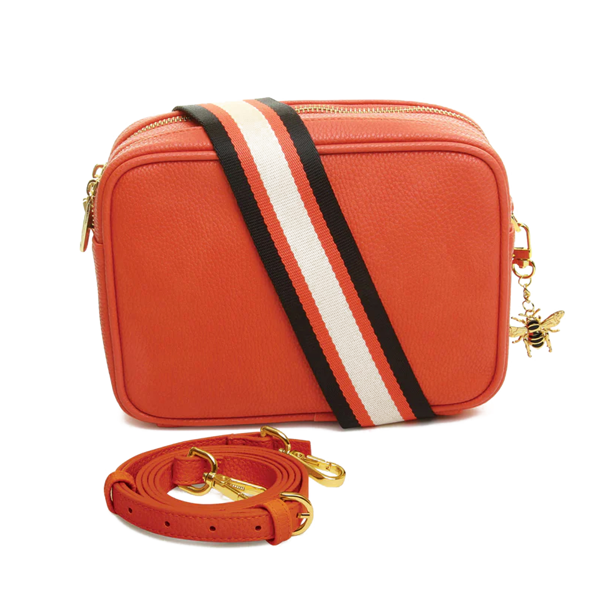 Personalised Orange Cross Body Bag